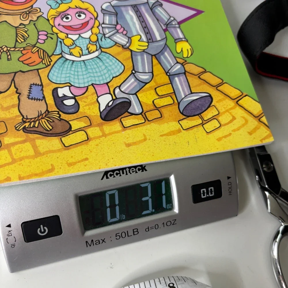 Vintage 1995 Sesame Street Sticker Book Storybook Fun Wizard of Oz Golden‎ Books
